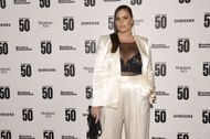 Candice Huffine attends "The Bloomberg 50" Celebration at The Morgan Library on December 09, 2019 in New York City | Image via: Getty